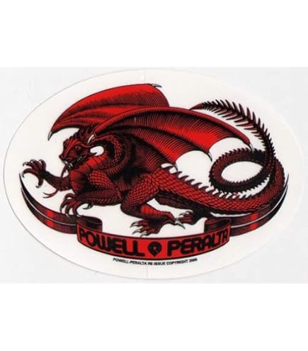 Amazon | Powell Peralta Skateboard Sticker Bones Brigade Mike